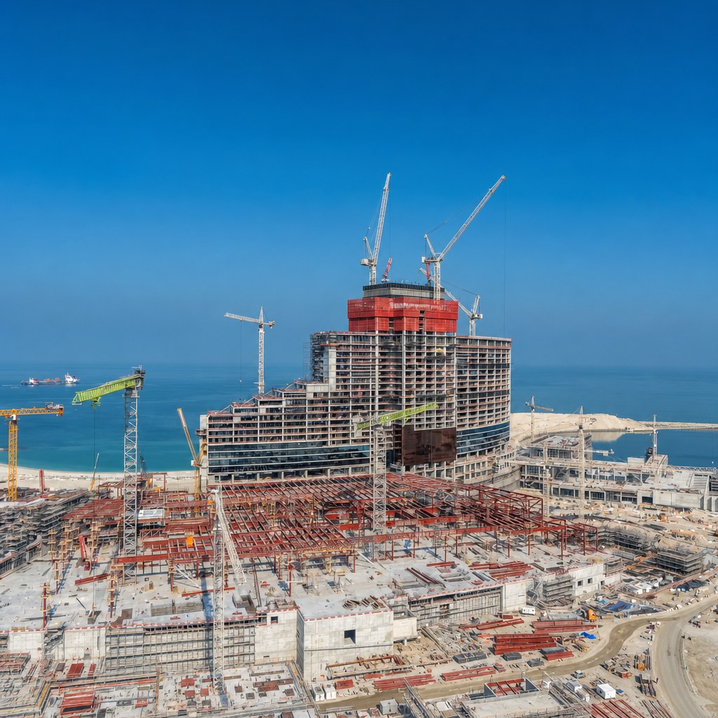 Luxus Apartment Al Marjan Island mit Meerblick